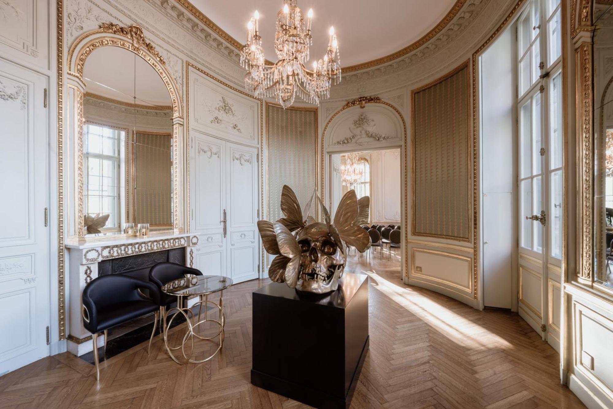 Schlosshotel เบอร์ลิน ภายนอก รูปภาพ The salon of the French Embassy in Berlin